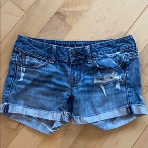 American eagle denim shorts